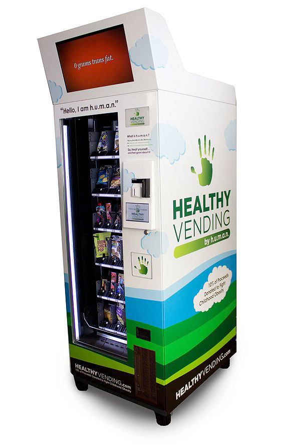 El vending saludable y la tecnología se alian
