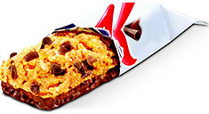 Una chocolatina con cereales de Kellogs