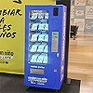 Máquina utilizada en una campaña para salvar la vida de un niño