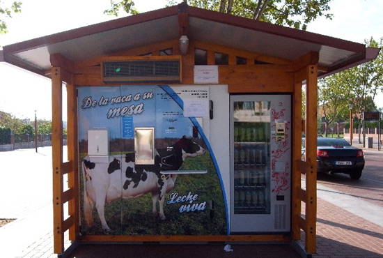 Expendedora de leche