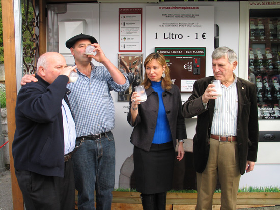 Expendedora de leche