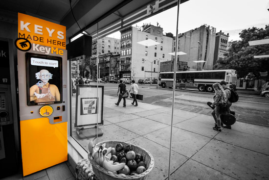 KeyMe, expendedora de copia de llaves