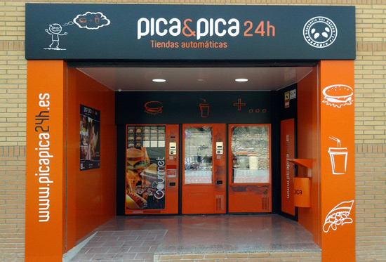 Tienda 24 horas vending