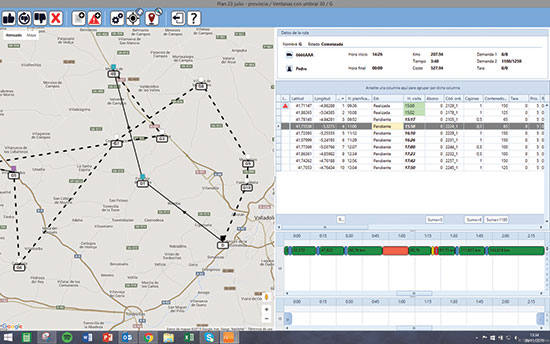 Logística en el vending