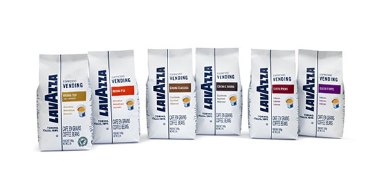 Nuevos cafés para el vending de Lavazza