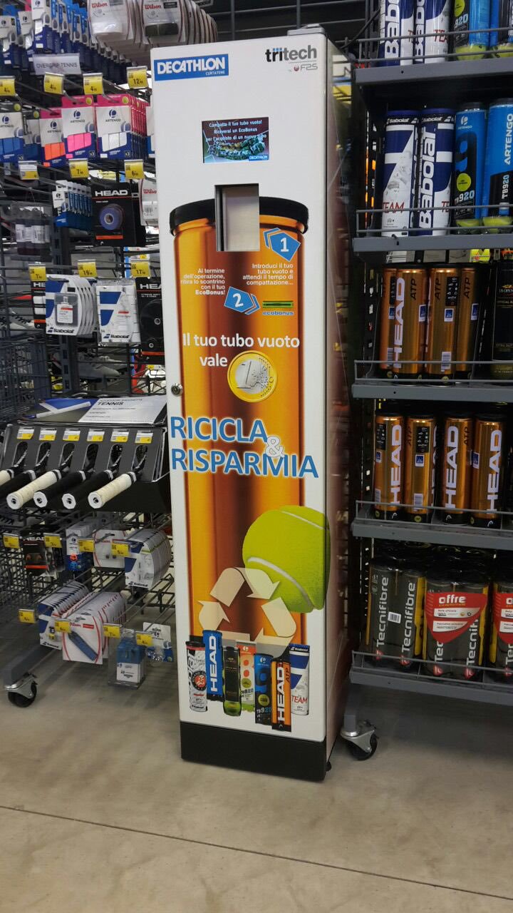 Tritech reverse vending