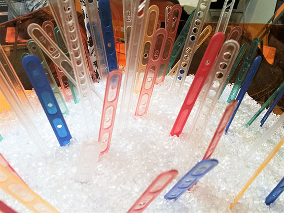 Paletinas de plástico