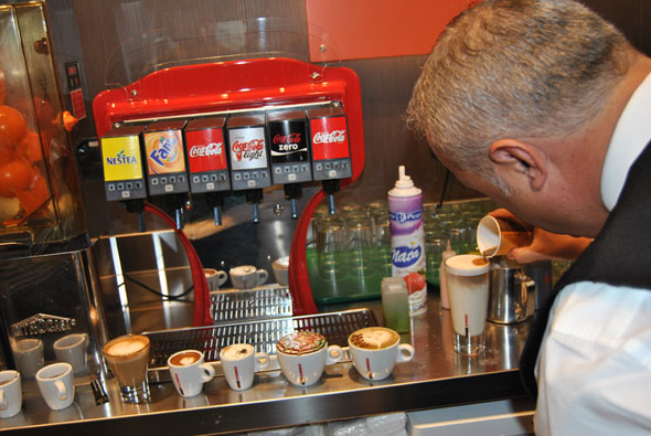 Baristas de Lavazza muestran como disfrutar del café