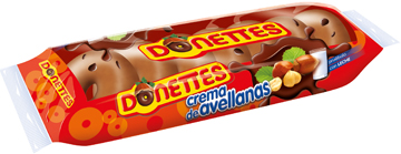 donettes crema avellanas