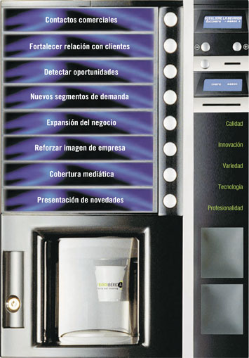 vendiberica horeq vending maquinas expendedoras machines feria madrid