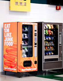 vending expendedora machines maquinas healthy saludable carrots zanahorias baby