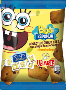 bob esponja spongebob velarte snacks aperitivos sanos saludables vending maquinas expendedoras machines