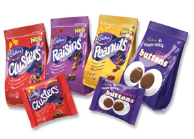 Cadbury crece un 2%