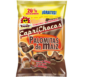 caprichocos tosfrit palomitas maiz chocolate snacks expendedoras vending