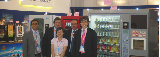 china vending show ocs shanghai shangai feria expo expendedoras maquinas machines