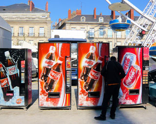 coca-cola vending machines expendedoras maquinas blak cafe