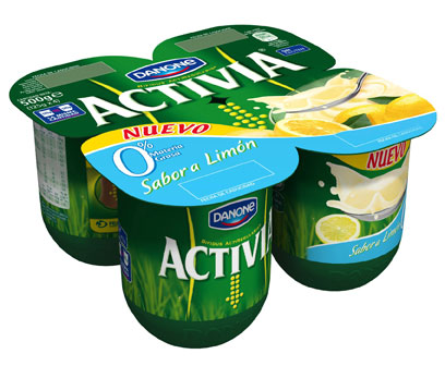 danone activia nuevos envases