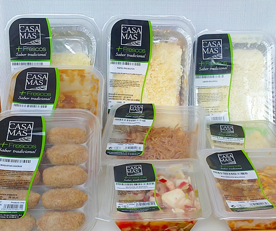 platos refrigerados precocinados preparados vending