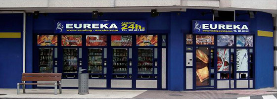 tiendas 24 horas self-service auto-servicio vending maquinas expendedoras machines 