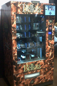 vending expendedora machines maquinas jamon iberico ibericos bellota