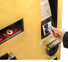 vending expendedora machines maquinas oro lingotes gold 