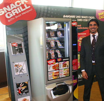 FAS international maquina expendedora vending machines food comida snacks