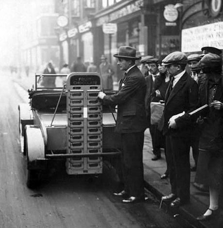 historia vending primeros dispositivos