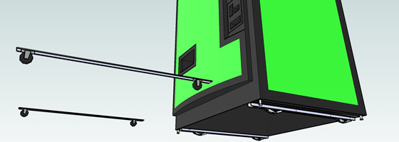 transporte instalacion vending machines maquinas expendedoras tecnologia