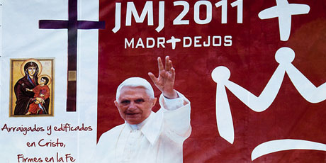 Jornadas Mundiales Juventud vending merchandising