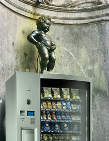 Bruselas vending machines maquinas expendedoras catering restauracion licitacion concurso Electrab