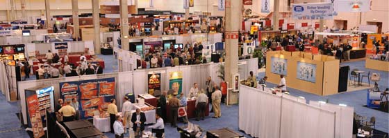 oneshow trade show chicago vending machine maquina expendedora 