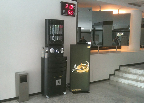 nespresso piensa vending
