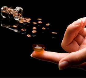 Las sorprendentes lentillas de café de Lavazza podrían tener el mismo destino que su famoso espresso: las máquinas de vending