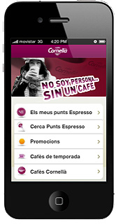 no soy persona sin un cafe cornella cafes app smartphones