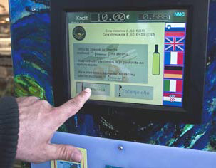 vending expendedora machines maquinas aceite oil oliva leche sana