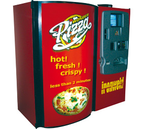 pizza expendedora maquina vending ready-meal precalentada