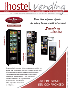 numero 50 revista calendario ferias eventos vending Hostelvending expendedoras hosteleria