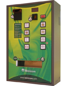 proditema cashmatic cobro sistemas maquinas expendedoras vending machines monederos monedas 