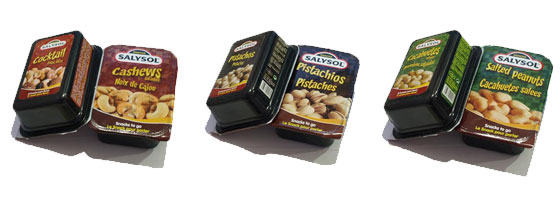 Un nuevo packaging de snacks que se adapta a las máquinas de tabaco snacks salysol vending expendedoras machines maquinas minivending aperitivos tabaco