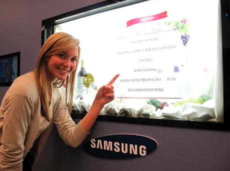 samsung pantallas lcd transparentes