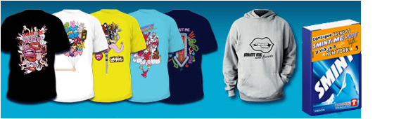 chicles caramelos pastillas smint promocion campaña vending maquinas expendedoras machines