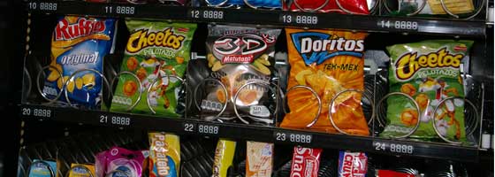 ventas vending maquinas expendedoras machines estadistica INE productos 