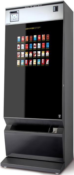 azkoyen step vending tabaco