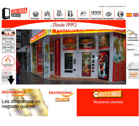 Las franquicias de vending están muy presentes en Internet por medio de webs, pero no tanto en las redes sociales. tiendas 24 horas self-service auto-servicio vending maquinas expendedoras machines