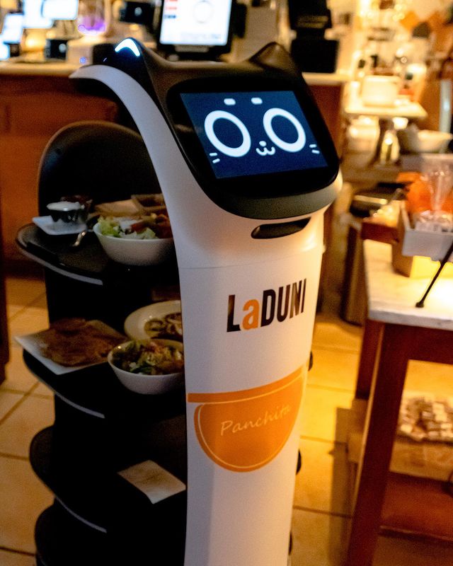 robots para entrega de comidas