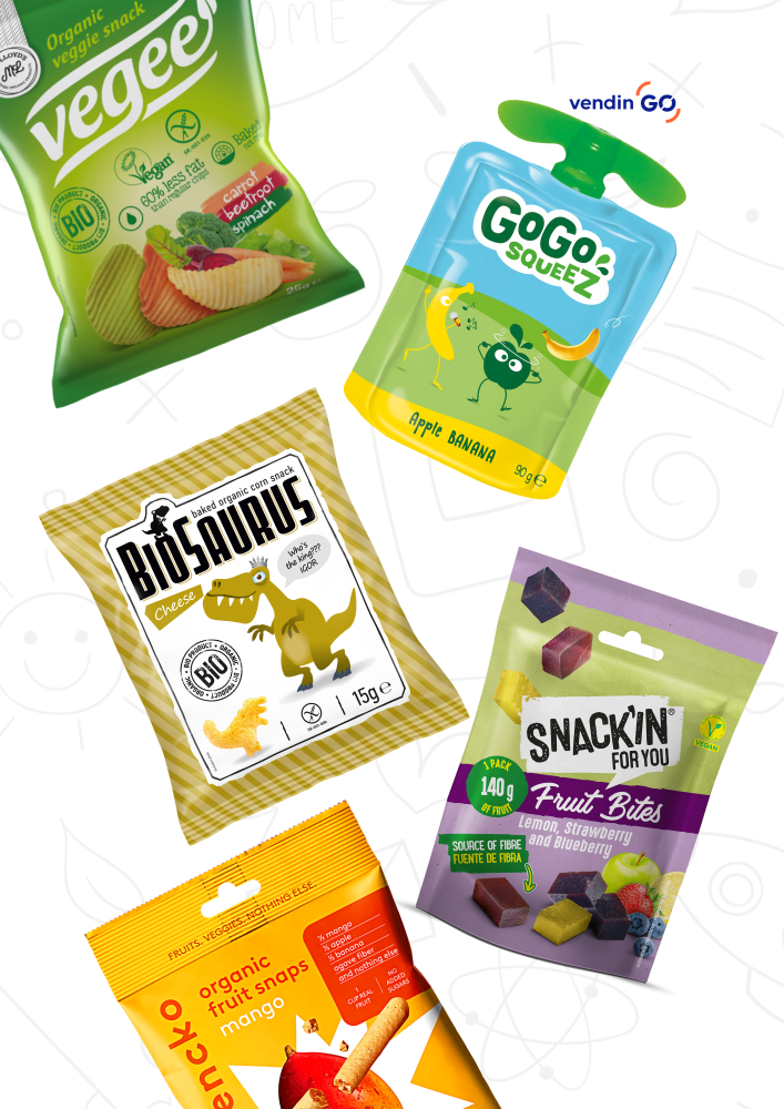 productos saludables para máquinas expendedoras