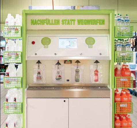 máquina automática en supermercados