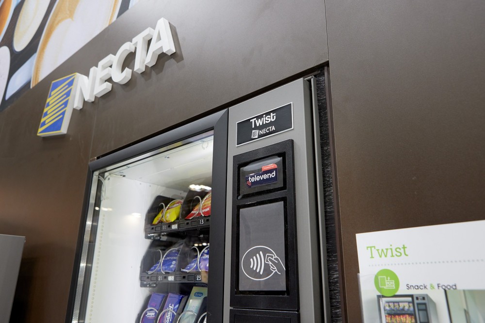máquinas de vending expendedoras Necta