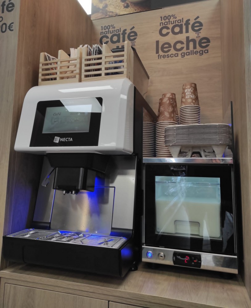 leche fresca en coffee corners