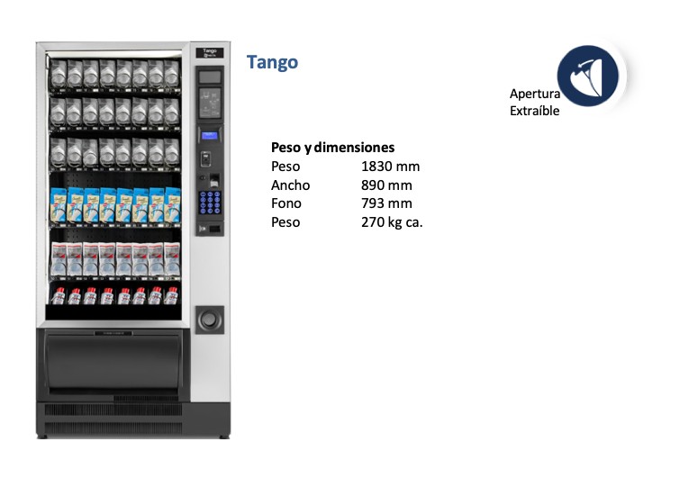 Tango máquina vending